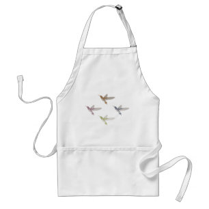 Colourful Hummingbirds Standard Apron