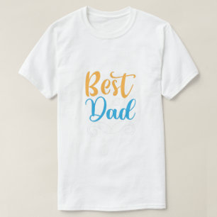 Colourful 'I Love You Daddy' Graphic with a Mustac T-Shirt