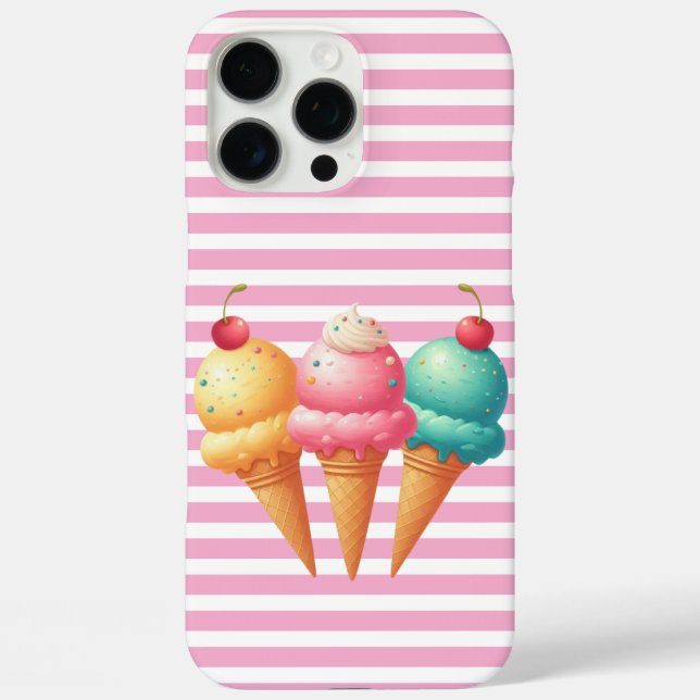 Colourful Ice cream Case-Mate iPhone Case (Back)