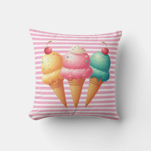 Colourful Ice cream Cushion