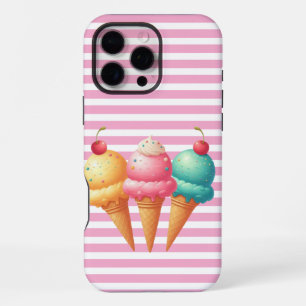 Colourful Ice cream iPhone 16 Pro Max Case