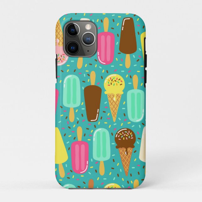 Colourful Ice Cream Pattern Summer  Case-Mate iPhone Case (Back)