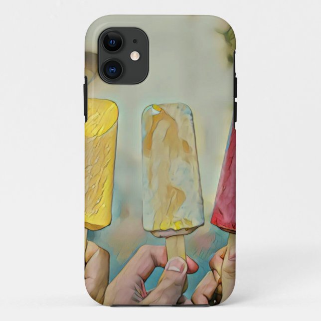 Colourful ice cream popsicles Case-Mate iPhone case (Back)
