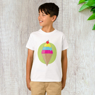 Colourful Ice Cream T-Shirt