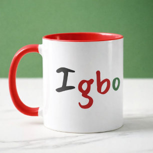 Colourful Igbo Pan African Mug