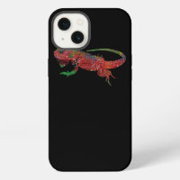Colourful Iguana Gift Lizards Lover and Owner Gift