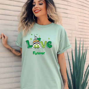 Colourful Illustrated Love Forever T-Shirt