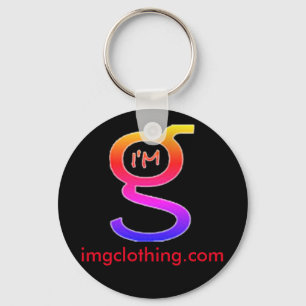 Colourful I'm G Keychain