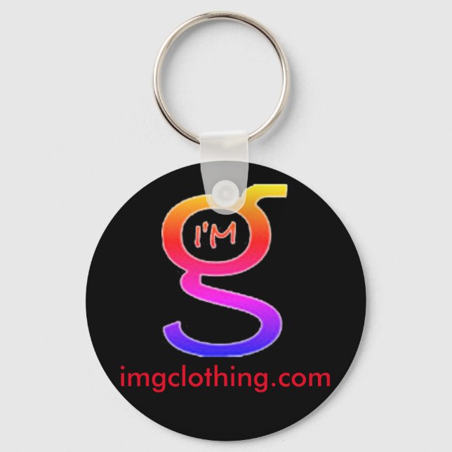 Colourful I'm G Keychain (Front)