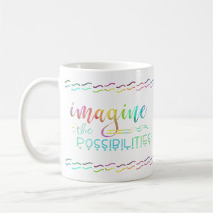 Colourful IMAGINE THE POSSIBILITIES Coffee Mug