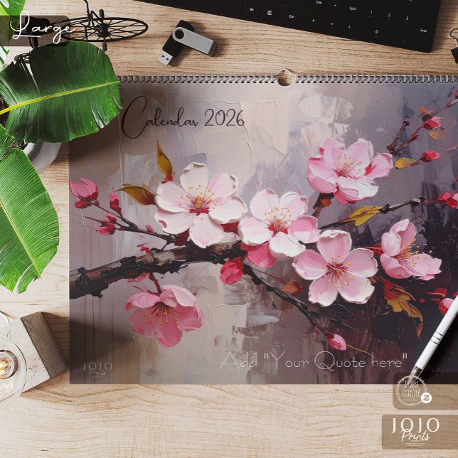Colourful Impasto Art Calendar (Colorful Impasto Art Calendar_Large)
