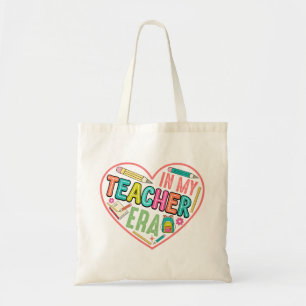 Colourful In My Teacher Era Tote Bag