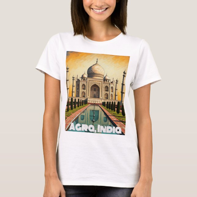 Colourful India T-shirt (Front)