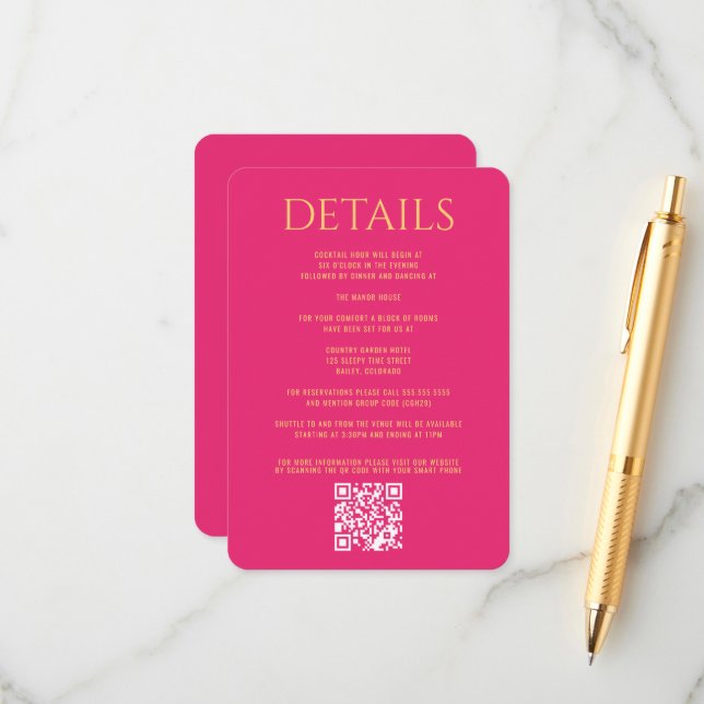 Colourful Indian Couple Enclosure Card (Front/Back In Situ)