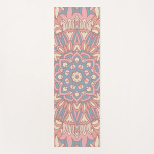 Colourful Indian Mexican Ethnic Oriental Rug Manda Yoga Mat