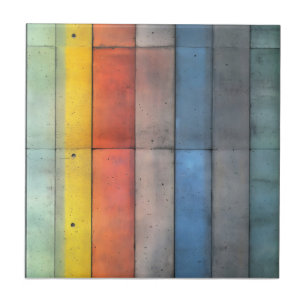 Colourful Industrial Pattern Tile