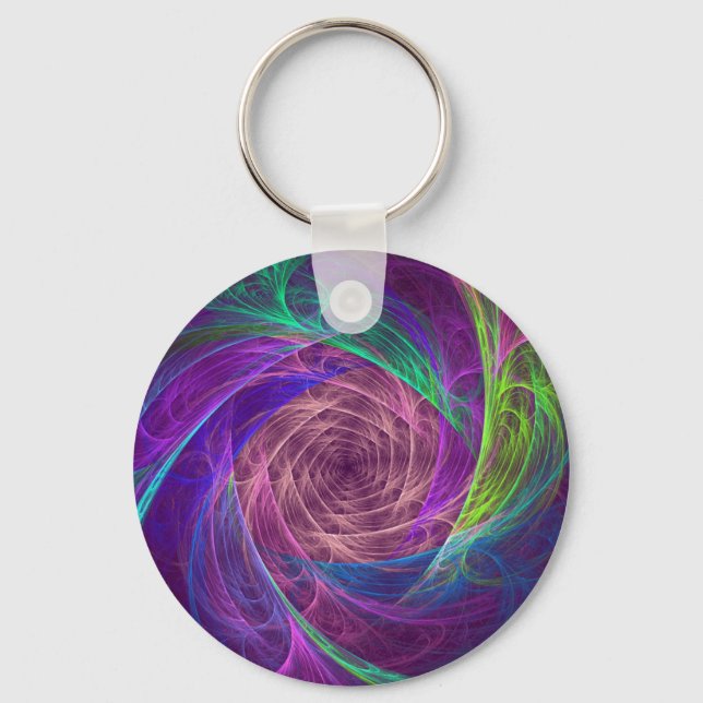 Colourful Infinity Key Ring (Front)