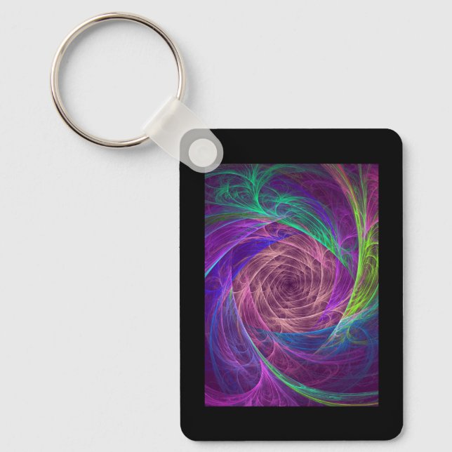 Colourful Infinity Key Ring (Front)