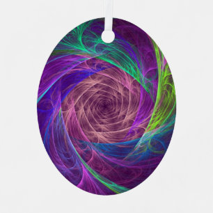 Colourful Infinity Metal Tree Decoration