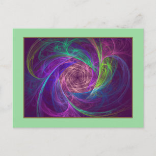 Colourful Infinity Postcard
