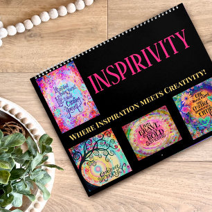 Colourful Inspiration Quotes Artwork Inspirivity Calendar