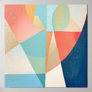 Colourful Interior Design Contemporary Wall Art P