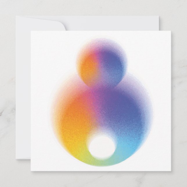 colourful invitation (Front)