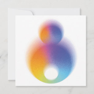 colourful invitation