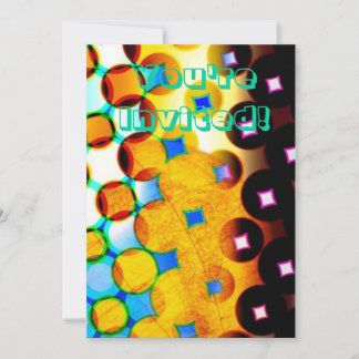 Colourful Invitations