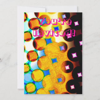 Colourful Invitations