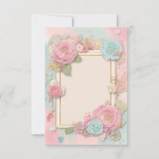 Colourful Invitations For Relative & Friends