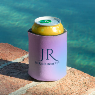 Colourful iridescent background 3 can cooler