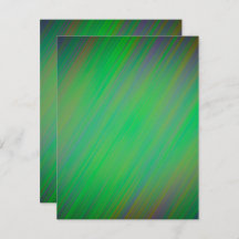 Colourful Iridescent Blank Card for Customisation