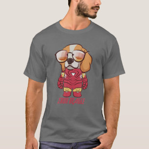 Colourful Iron Beagle Funny Beagles Dog Puppy Pet T-Shirt