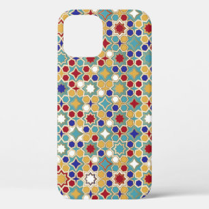 Colourful Islamic Mosaic Seamless Pattern iPhone 12 Case