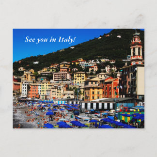 Colourful Italy Postcard