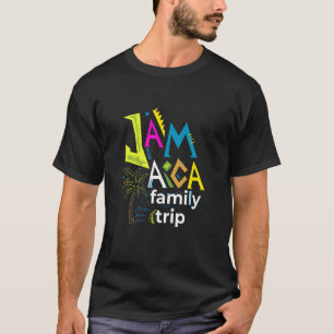 Colourful Jamaica Family Trip Spring Break Summer T-Shirt