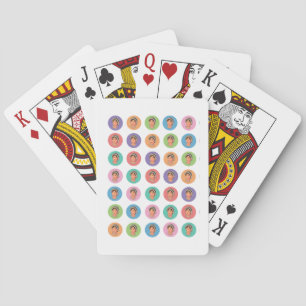 Colourful Jane Austen Playing Cards