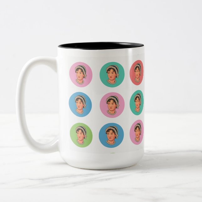 Colourful Jane Mug (Left)