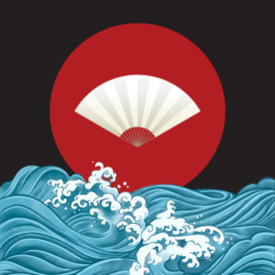 Colourful Japanese Inspired Tote Bag