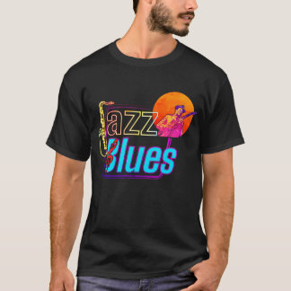 Colourful Jazz & Blues Vibes T-Shirt