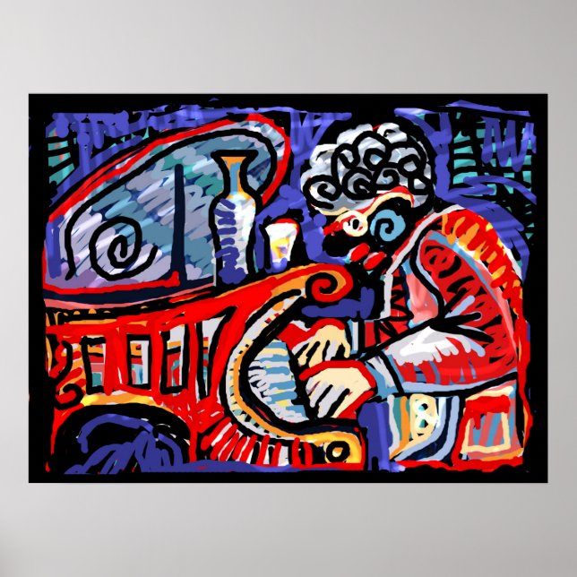 *Colourful Jazz* Poster (Front)