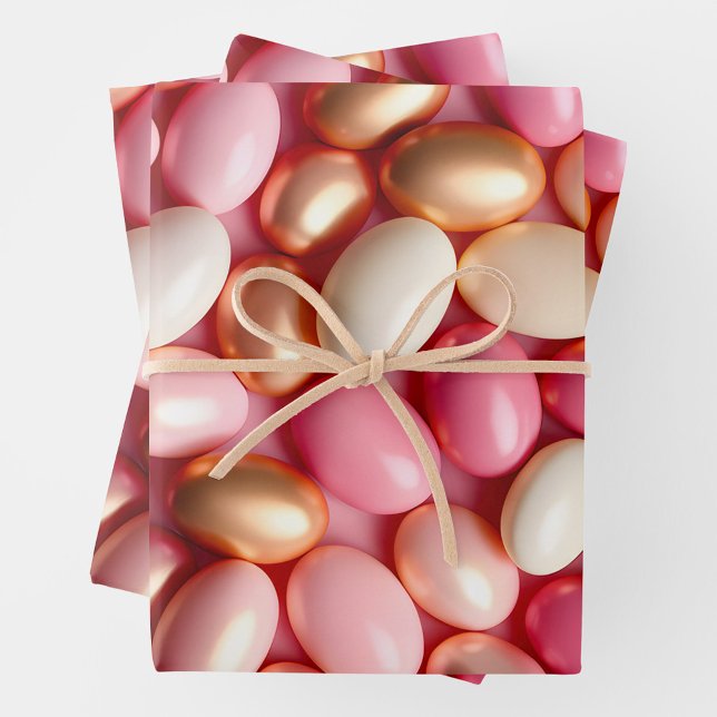 Colourful Jelly Bean Art Wrapping Paper Sheets (Creator Uploaded)
