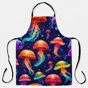 Colourful Jellyfish Apron