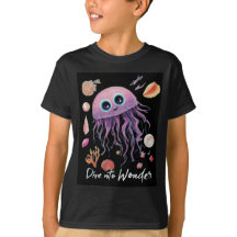Colourful Jellyfish Kids' T-Shirt
