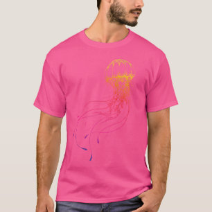 Colourful Jellyfish Sea Animal Scuba Diving T-Shirt