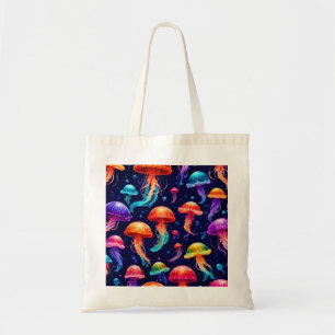 Colourful Jellyfish Tote Bag