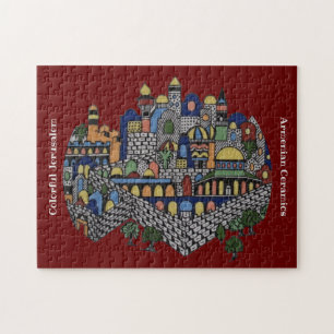 Colourful Jerusalem Jigsaw Puzzle