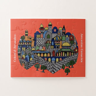 Colourful Jerusalem Jigsaw Puzzle