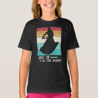 Colourful Jet Ski saying Surfing beach Colours quo
